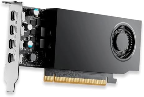 PNY Technology VCNRTXA400ATX-PB NVIDIA Quadro RTX A400 4GB GDDR6 64-Bit Video Card by PNY