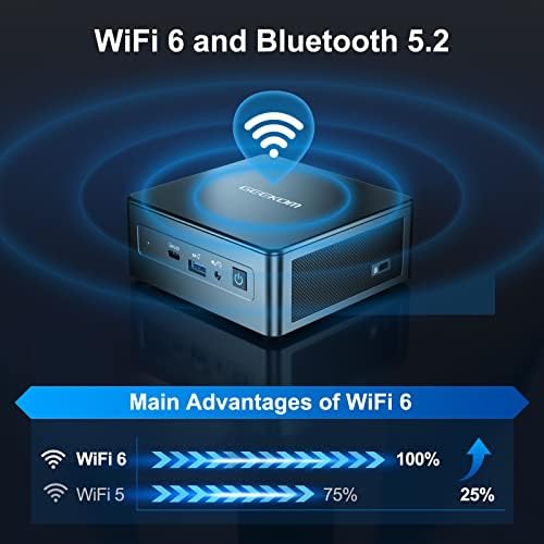 GEEKOM IT11 Mini PC,Intel Core i5-1155G7 (up to 4.5GHz), 16GB RAM+512GB SSD - Image 6