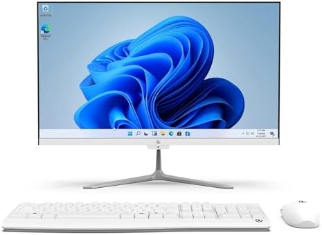 24" All-in-One Desktop PC with Windows 11 by Microsoft