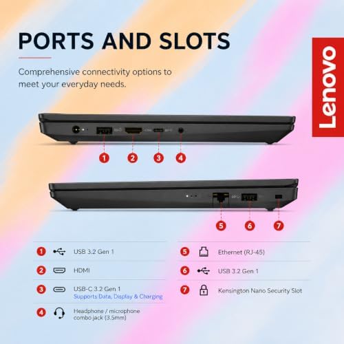 Lenovo V15 Business Laptop 2026 Edition, AMD Ryzen 3 7000-Series(Beat i7-1065G7), 15.6" FHD Display, 16GB DDR5 RAM, 256GB NVMe SSD, Wi-Fi 6, RJ-45, Dolby Audio, Windows 11 Pro - Image 5