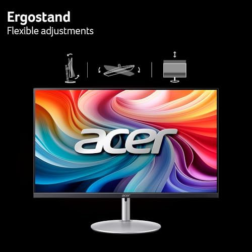 Acer SH273 P1si 27" IPS Full HD (1920 x 1080) Zero-Frame Gaming Office Monitor | AMD FreeSync Technology | Up to 144Hz Refresh | 1ms (VRB) | Tilt, Height Adjustment & Swivel | HDMI & VGA Ports - Image 6