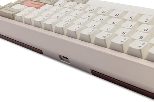 KEEBMONKEY WOBKEY Zen 65 65% Quick Release Wireless Mechanical Keyboard with RGB, CNC Aluminum Case, Hot-Swappable, VIA Support, BT/2.4G/USB-C Gaming Keyboard for Mac/Windows (Ultra Warm Silver) - Image 6