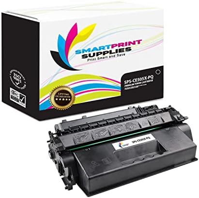 Compatible 05X CE505X Black Premium High Yield Toner Cartridge Replacement for HP LaserJet P2050 Series Printers (6,500 Pages) by Smart+Print+Supplies