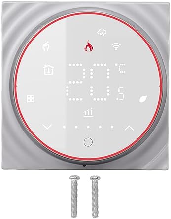 Smart Thermostat for Home Heating, 13mm Panel (White) - Image 6