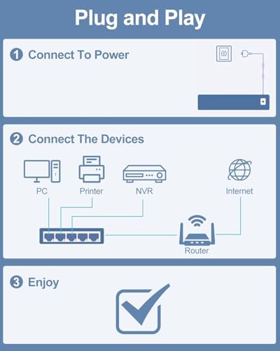 VJB 16 Port Gigabit Ethernet Easy Smart Managed Switch - Image 2