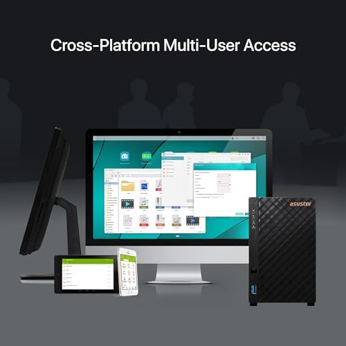 Asustor Drivestor 2 Gen 2 AS1202T 2 Bay NAS Storage for Personal Home Users - Image 3