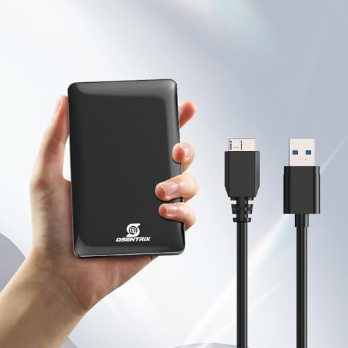 O1-BK 1TB USB 3.0 Pocket-Size Portable External Hard Drive (for Windows, MacOS, Xbox, PS) - Image 6