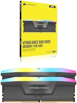 CORSAIR Vengeance RGB DDR5 96GB (2 x 48GB) Up to 6000MHz AMD Intel RAM - Image 6