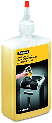 Fellowes LX22M 20 Sheet P-4 Micro-Cut, Heavy Duty Paper Shredder for Office, 100% Jam Proof (White) & Powershred Performance Shredder Oil, 12 oz. Extended Nozzle Bottle (35250) - Image 7