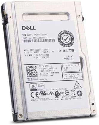 Dell/Kioxia PM5-V KPM5XRUG3T84 3.84TB SAS 12Gb/s TLC 2.5in Read Intensive Solid State Drive (Renewed) - Image 2
