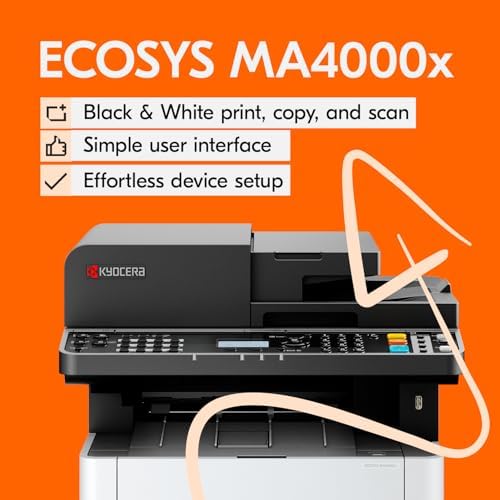 KYOCERA ECOSYS MA4000x Monochrome Multifunctional Laser Printer, 42ppm - Image 2