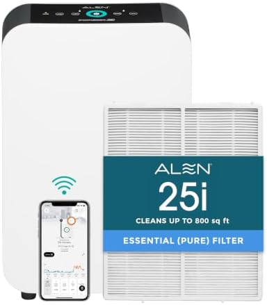 Alen 25i HEPA Air Purifier, Essential Filter, Covers 800 Sq Ft by AlenCorp