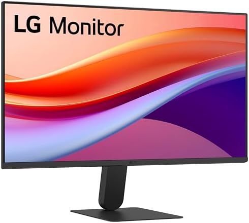 LG 24U411A-B 24-inch Full HD (1920 x 1080) IPS Computer Monitor, 120Hz, HDR10, Reader Mode, Flicker Safe, HDMI, Slim Stand Base, Black - Image 2