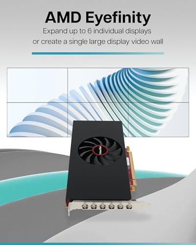 VisionTek AMD Radeon RX 580 8GB GDDR5 6X Mini DP Graphics Card - Image 4