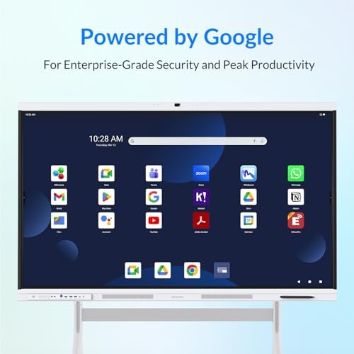 Smart Board, 65 Inch All-in-One Interactive Whiteboard, Google EDLA - Image 5