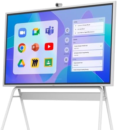 Vibe S1 75 Inch All-in-One Smart Board, 250+Apps, 4K UHD, Conference Device by Vibe
