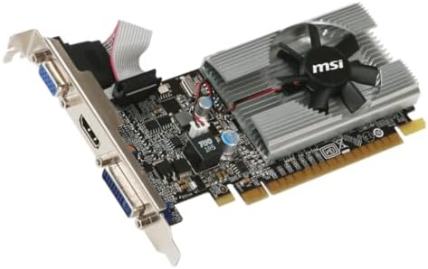 msi N210-MD1G/D3 Geforce 210 1024 Mb Ddr3 Pci-Express 2.0 Graphics Card Md1G/D3 - Image 2