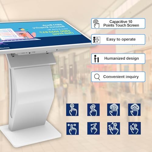 32 inches Touch Screen Kiosk, Android System Browser Install APP - Image 3