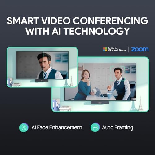 Yealink 4K Video Conference Camera System for PC, Huddle Room, Teams & Zoom - Image 2
