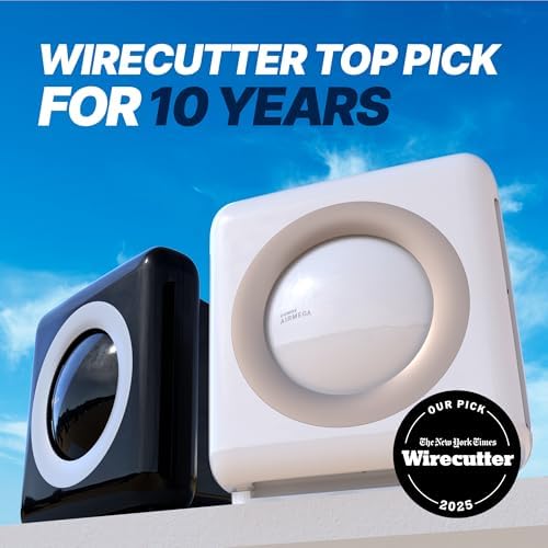 COWAY Air Purifier for Home Up to 1,748ft², HEPA Filter for Smoke, Allergies, Pet Dander, Odor, Air Quality Monitor, Auto&Eco Mode, Timer, Filter Indicator, 3yr Warranty, Mighty AP-1512HH(W), White - Image 3