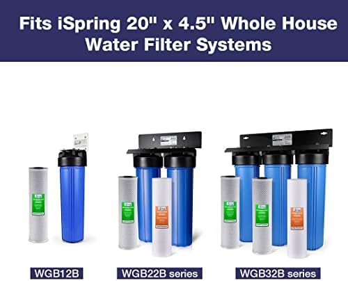 iSpring FC25B 20" x 4.5" Whole House Water Filter - Image 3
