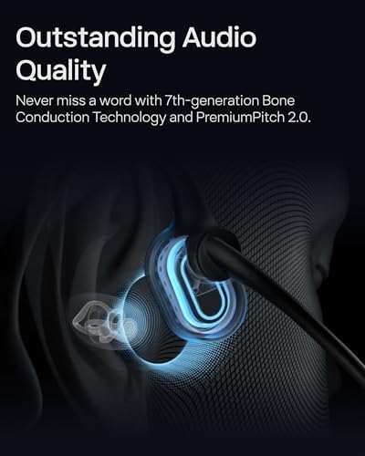 SHOKZ OpenComm2 Open-Ear Bluetooth Headset, Noise-Canceling Mic - Image 5