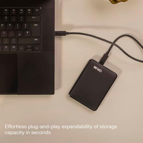 2TB WD Elements Portable Hard Drive for Windows, Mac and Compatible Devices - WDBDTV0020BBK-WESN - Image 5