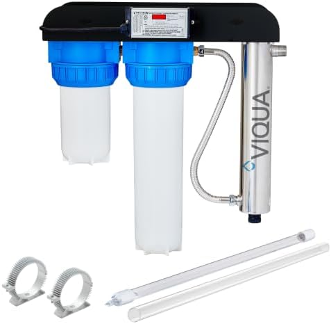 Viqua VH410-F12 Stainless Steel UV Water Filter System, 18 GPM Whole House by VIQUA