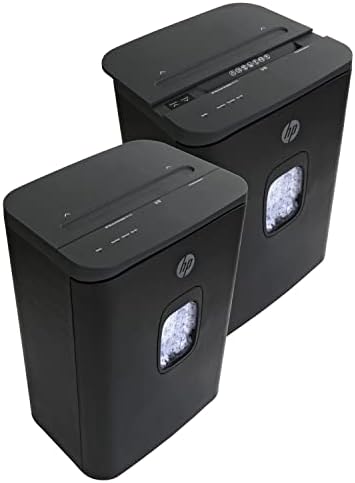 HP - Micro Cut Paper Shredder, 16-Sheet with Slide Top for Office - Image 2
