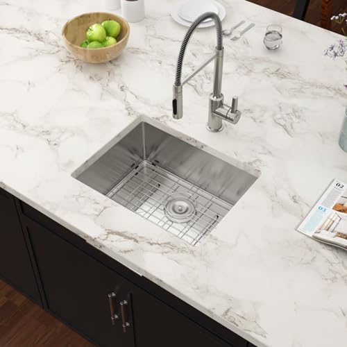 23 Inch Undermount Stainless Steel Bar Sink - Image 2