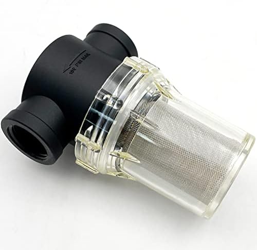 3/4" Female NPT in-Line Strainer with 40 mesh Stainless Steel Filter Screen - Image 5