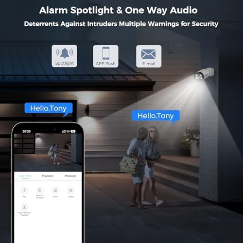 Hiseeu 4K Wired Security Camera System with 4PCS 8MP Cameras - Image 3