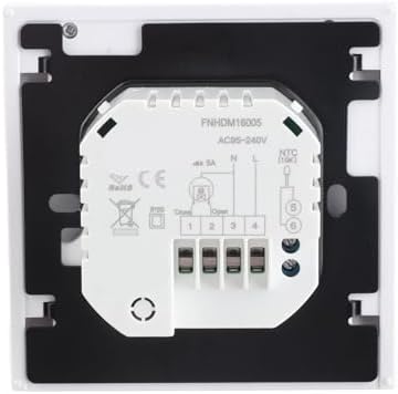 RiToEasysports Zigbee Smart Thermostat for Effective Climate Control, UserFriendly Voice Activation for Hotels and Restaurants, Quality ABS Material - Image 5
