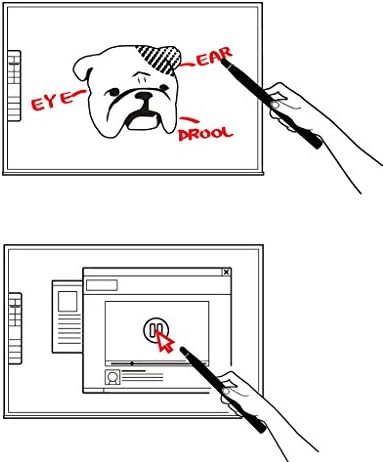 Ipevo IW2 Wireless Interactive Whiteboard System (CSW2-01IP) - Image 4