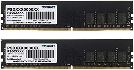 Patriot Signature Line DDR4 RAM 16GB (2 x 8GB) 2666MHz Desktop Memory by PatriotMemory