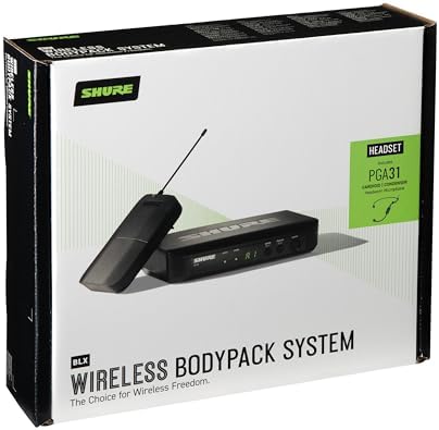 Shure BLX14/PGA31 Wireless Headworn Microphone System - H9 Band - Image 2