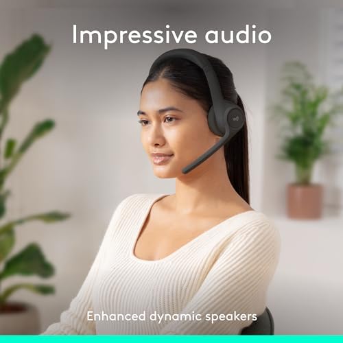 Logitech Zone 301 Wireless Bluetooth Headset - Graphite - Image 3