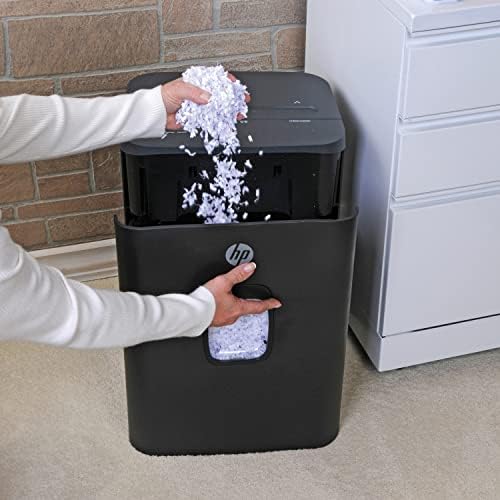 HP - Micro Cut Paper Shredder, 16-Sheet with Slide Top for Office - Image 7