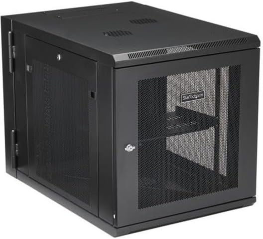 StarTech 12U Wall-Mount Cabinet, 19in, 4-Post, 24in Deep (RK1232WALHM) - Image 3