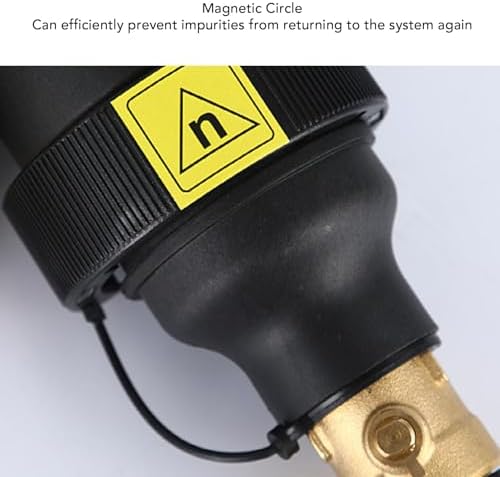 LiebeWH Magnetic Boiler Filter Brass Wall Hung Boiler Filter 3/4 Inch Connector 5m Filtering Accuracy with Magnetic Splitter - Image 5