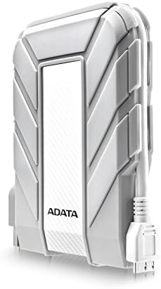 ADATA HD710A 2TB USB 3.0 Waterproof/Dustproof/Shock-Resistant Exlusive for Mac External Hard Drive, White (AHD710A-2TU3-CWH) - Image 2