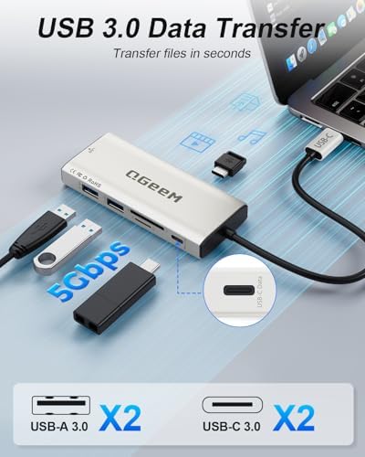 USB C Docking Station Dual Monitor,10 in 1 USB C Hub with 2 HDMI - Image 4