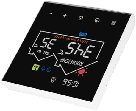 Rengue Smart Thermostat Programmable 7 Day 6 Period HD Color with Smart Adjustment Algorithm for Home Office Hotel (Standard Type) - Image 2