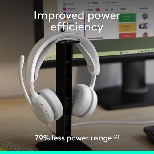Logitech Zone Wired 2 Noise Canceling Headset Adaptive Hybrid - Off-White - Image 5