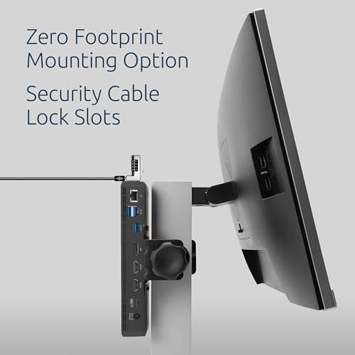 Kensington SD3210U3 USB-C® 10Gbps Triple Video Driverless Dock 100W PD - DP/HDMI - Windows, Supporting Thunderbolt™ 5, Thunderbolt™ 4, USB4®, and USB-C® Alt Mode laptops with up to three 4K (K32802NA) - Image 5