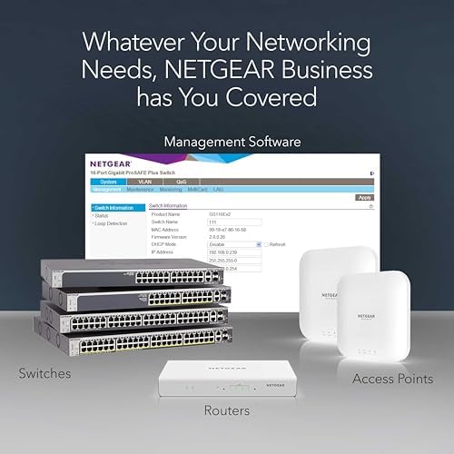 NETGEAR 10-Port PoE Gigabit Ethernet Smart Switch (GS510TPP) - Managed, with 8 x PoE+ @ 190W, 2 x 1G SFP, Desktop or Rackmount - Image 6