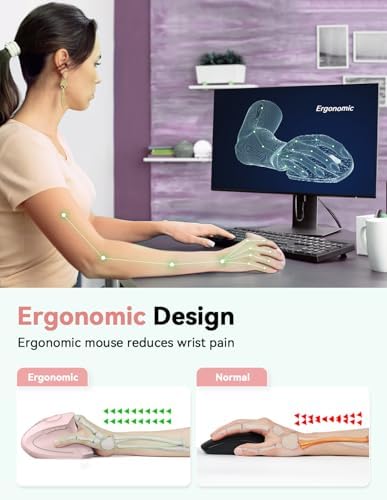 TECKNET 2.4G Ergonomic Mouse Vertical Wireless 4800 DPI Carpal Tunnel Mouse - Image 2