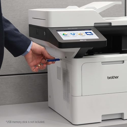 Brother MFC-L6810DW Enterprise Monochrome Laser All-in-One Printer, Large Paper Capacity, Wireless Networking, Advanced Security Features, Duplex Print, Scan, and Copy (Renewed Premium) - Image 5