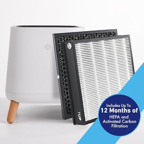Smart Air(AKA Smart Health) Sqair Air Purifier|H13 HEPA &Activated Carbon| Cleans up to 900 sq ft/30 mins, 23-52 dB| For Home, Bedroom, Office, Kitchen|Reduces Allergies, Smoke, Dust, Pet Odors - Image 2