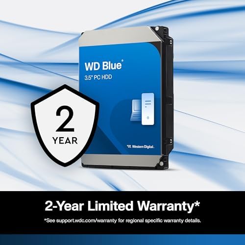 Western Digital 4TB WD Blue PC Internal Hard Drive HDD - 5400 RPM, SATA 6 Gb/s, 128 MB Cache, 3.5" - WD40EZZX - Image 6